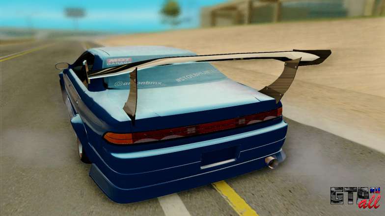 Toyota Chaser для GTA San Andreas - вид сзади