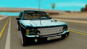 Land Rover Range Rover Supercharged для GTA San Andreas - вид спереди