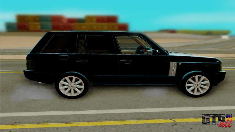 Land Rover Range Rover Supercharged для GTA San Andreas - вид сбоку