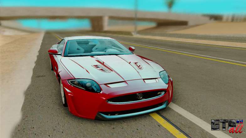 Jaguar XKR S 2012 для GTA San Andreas - вид спереди