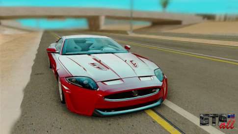 Jaguar XKR S 2012 для GTA San Andreas - вид спереди