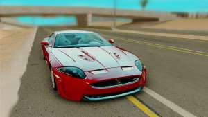 Jaguar XKR S 2012 для GTA San Andreas - вид спереди