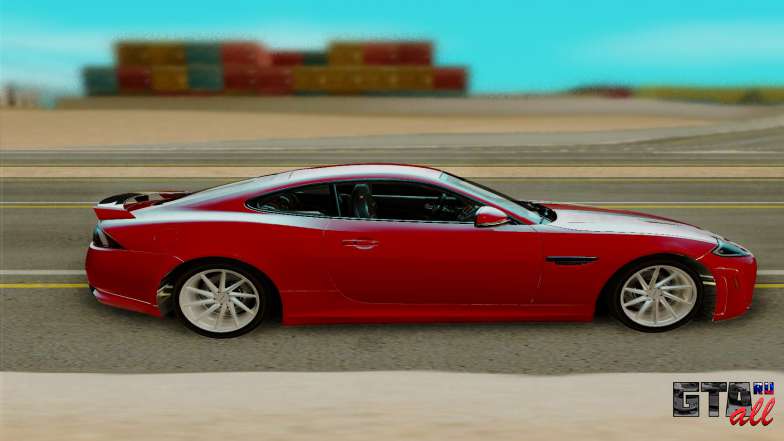 Jaguar XKR S 2012 для GTA San Andreas - вид сбоку