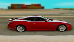 Jaguar XKR S 2012 для GTA San Andreas - вид сбоку