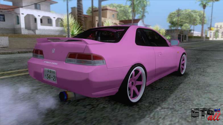 Honda Prelude для GTA San Andreas - вид сзади