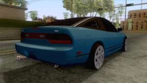 Nissan 240SX Stock FM7 для GTA San Andreas - вид сзади