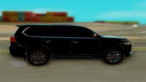 Lexus LX570 для GTA San Andreas - вид сбоку