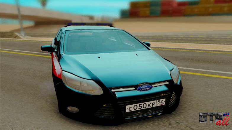 Ford Focus 3 для GTA San Andreas - вид спереди