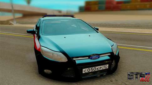 Ford Focus 3 для GTA San Andreas - вид спереди