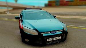 Ford Focus 3 для GTA San Andreas - вид спереди