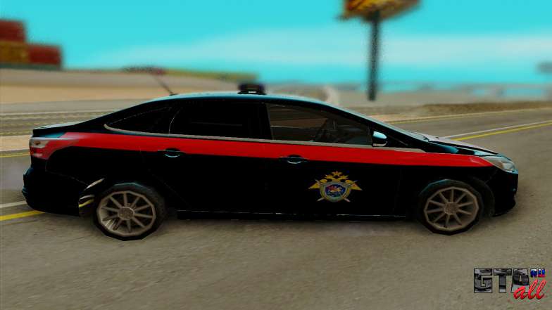 Ford Focus 3 для GTA San Andreas - вид сбоку