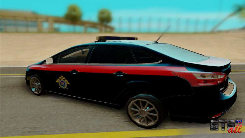 Ford Focus 3 для GTA San Andreas - вид сзади