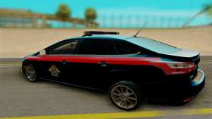 Ford Focus 3 для GTA San Andreas - вид сзади