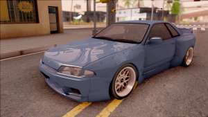 Nissan Skyline R32 Pandem Kit для GTA San Andreas - вид спереди