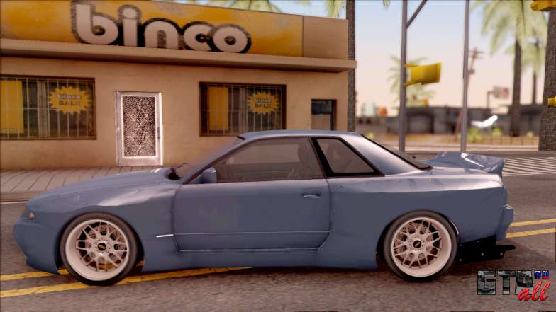 Nissan Skyline R32 Pandem Kit для GTA San Andreas - вид сбоку