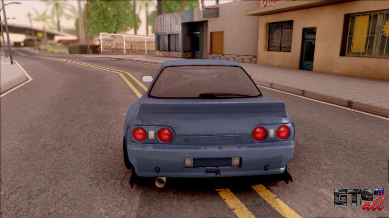 Nissan Skyline R32 Pandem Kit для GTA San Andreas - вид сзади