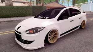 Renault Fluence l Ogznnaltnn для GTA San Andreas - вид спереди