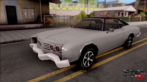 Buick Riviera 1966 для GTA San Andreas - вид спереди