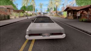 Buick Riviera 1966 для GTA San Andreas - вид сзади