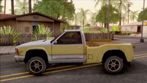 Yosemite Lite Wooden Trunk для GTA San Andreas - вид сбоку