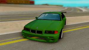 BMW E36 Coupe для GTA San Andreas - вид спереди