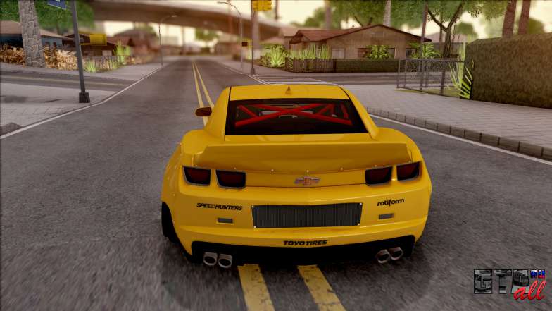 Chevrolet Camaro ZL1 Ngasal Works Kit для GTA San Andreas - вид сзади