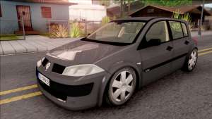 Renault Megane Authentique для GTA San Andreas - вид спереди