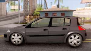 Renault Megane Authentique для GTA San Andreas - вид сбоку