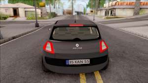 Renault Megane Authentique для GTA San Andreas - вид сзади