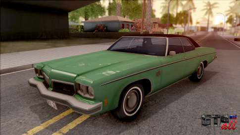 Oldsmobile Delta 88 1973 HQLM для GTA San Andreas - вид спереди