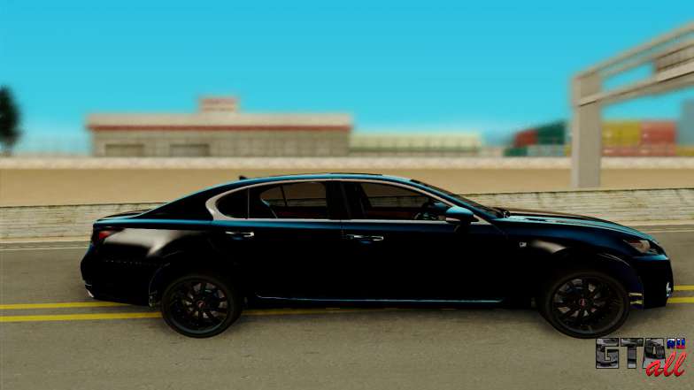 Lexus GS350 F Sport для GTA San Andreas - вид сбоку