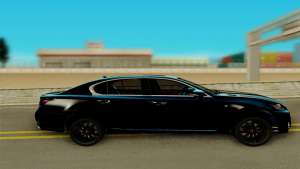 Lexus GS350 F Sport для GTA San Andreas - вид сбоку