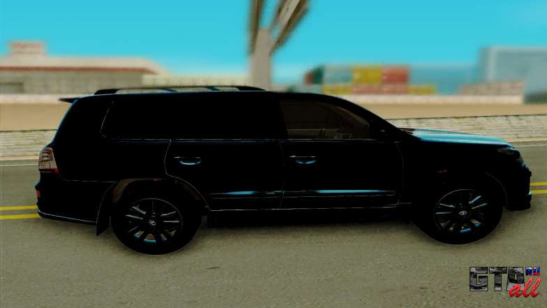 Lexus LX570 для GTA San Andreas - вид сбоку