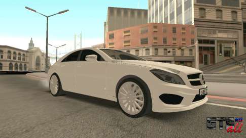 Mercedes-Benz CLS 400 Bulkin edition для GTA San Andreas - вид спереди