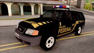 Chevrolet Blazer Federal Police of Brazil для GTA San Andreas - вид спереди