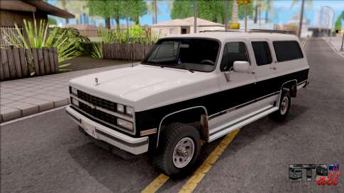 Chevrolet Suburban 1989 IVF для GTA San Andreas - вид спереди