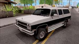 Chevrolet Suburban 1989 IVF для GTA San Andreas - вид спереди