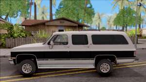 Chevrolet Suburban 1989 IVF для GTA San Andreas - вид сбоку