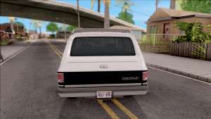 Chevrolet Suburban 1989 IVF для GTA San Andreas - вид сзади