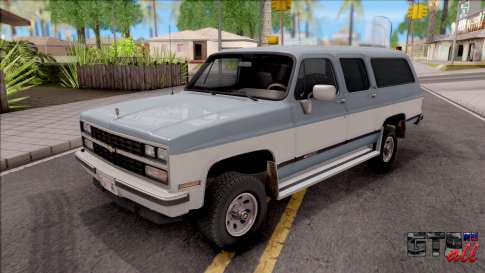 Chevrolet Suburban 1989 HQLM для GTA San Andreas - вид спереди