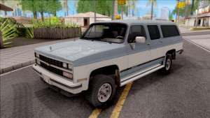 Chevrolet Suburban 1989 HQLM для GTA San Andreas - вид спереди