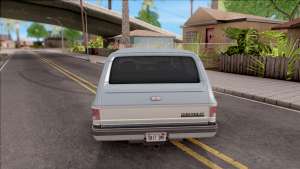 Chevrolet Suburban 1989 HQLM для GTA San Andreas - вид сзади