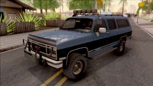 GMC Suburban 1989 HQLM для GTA San Andreas - вид спереди