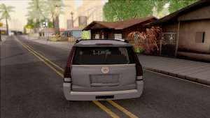 Cadillac Escalade 2016 для GTA San Andreas - вид сзади