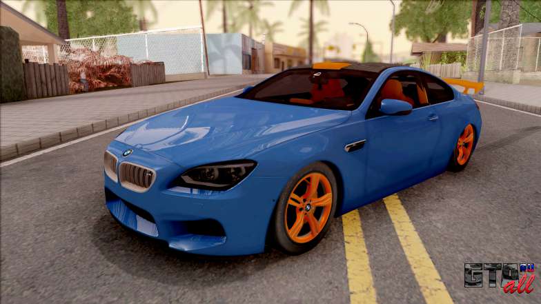 BMW M6 Coupe для GTA San Andreas - вид спереди