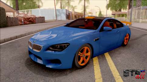 BMW M6 Coupe для GTA San Andreas - вид спереди