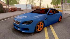 BMW M6 Coupe для GTA San Andreas - вид спереди