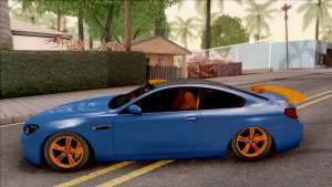 BMW M6 Coupe для GTA San Andreas - вид сбоку