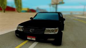 Toyota Land Cruiser 105 для GTA San Andreas - вид спереди