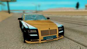 Rolls-Royce Ghost для GTA San Andreas - вид спереди